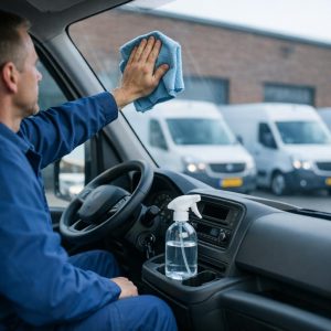 Autoruiten binnen streeploos schoonmaken