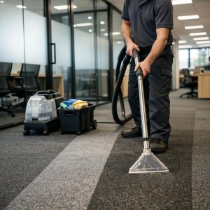 Hoe vaak tapijt reinigen op kantoor?