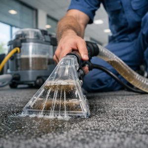 Hoe werkt een tapijtreinigingsmachine?