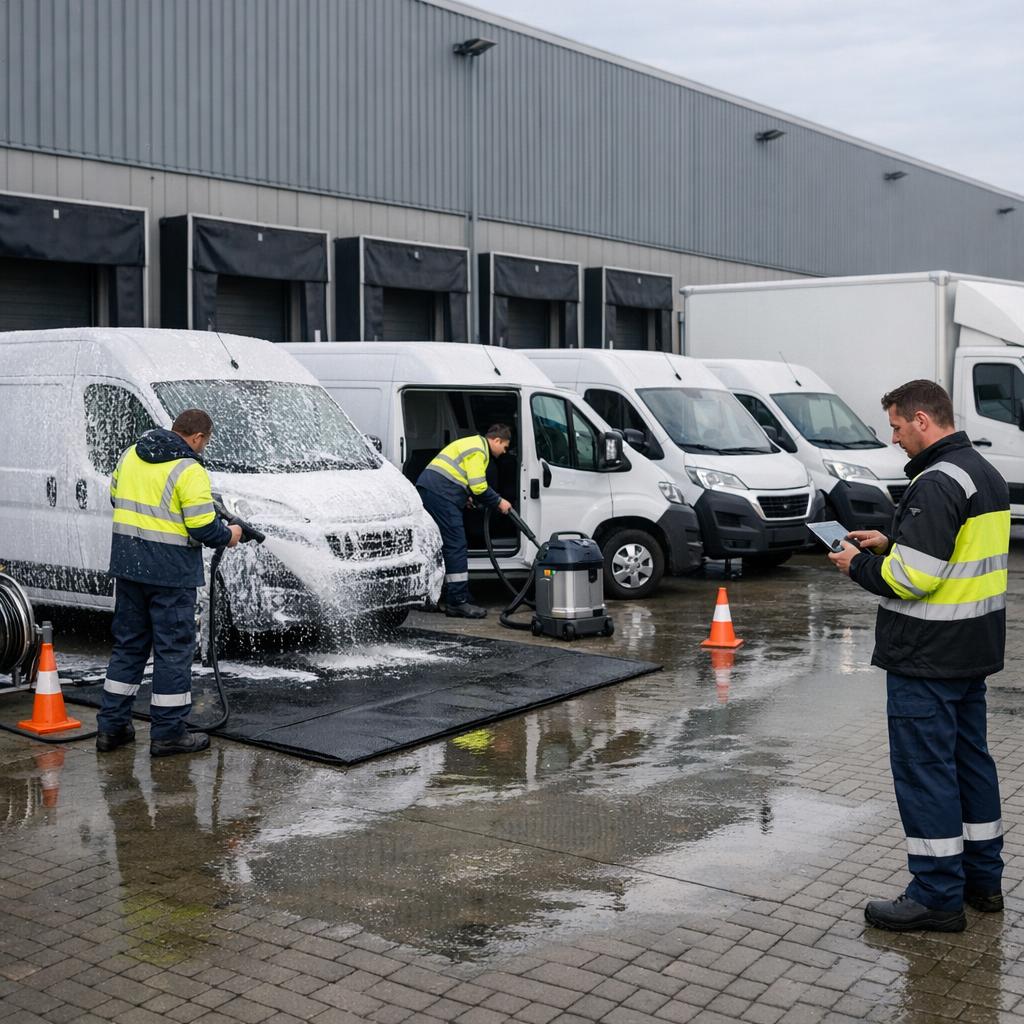 Schoonmaakplanning wagenpark