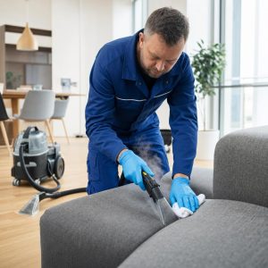 Stoffen meubels reinigen met stoomreiniger